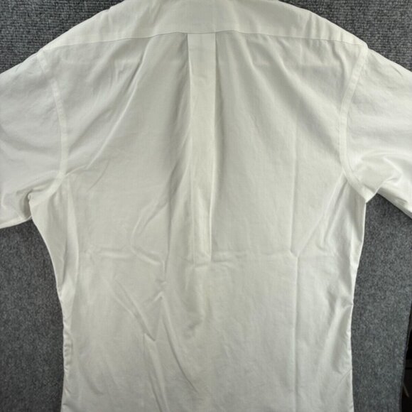 Brooks Brothers Non-Iron Regent White Cotton 16.5 36/37 Long Sleeve Button Up - Picture 15 of 16